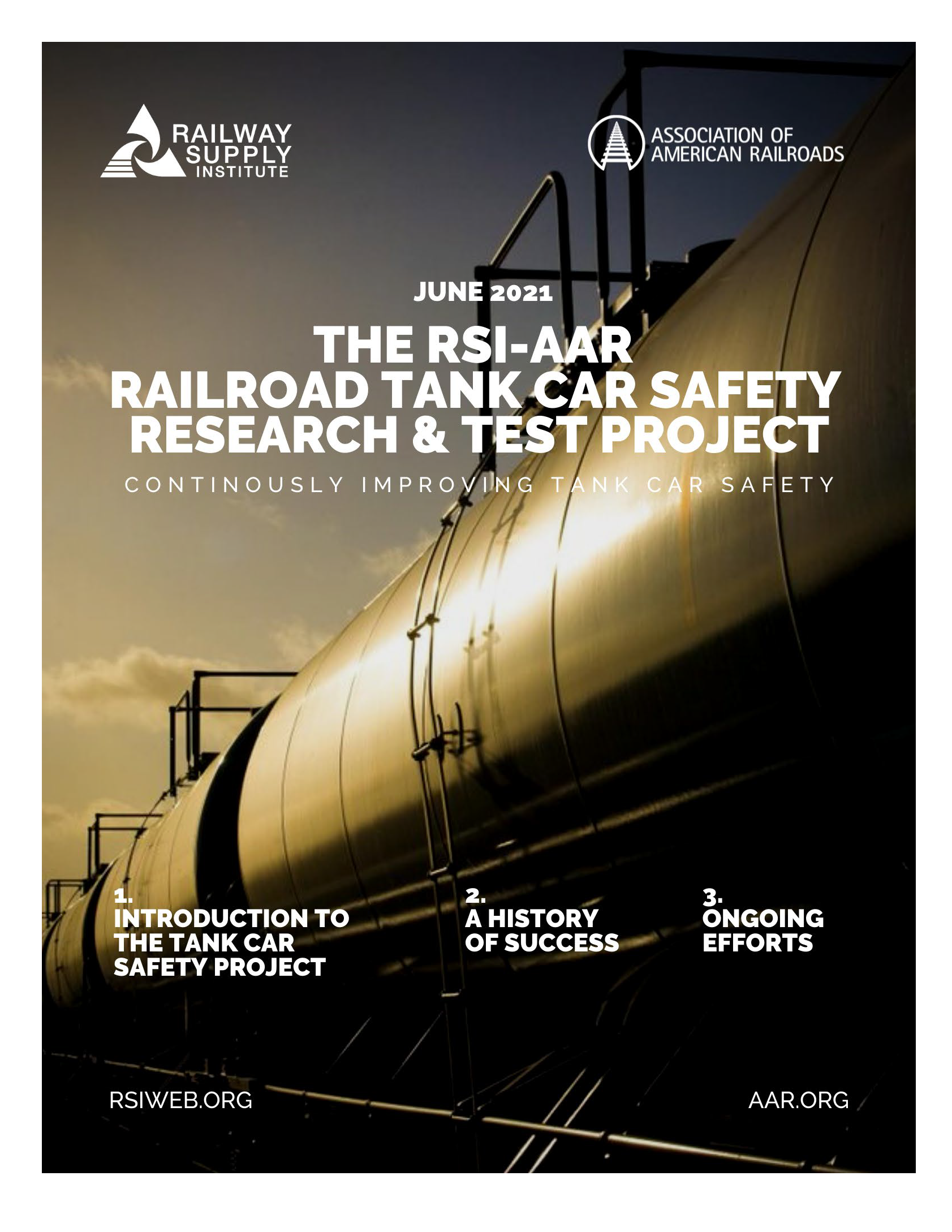 RSI Celebrates 50th Anniversary of RSIAAR Tank Car Safety Research
